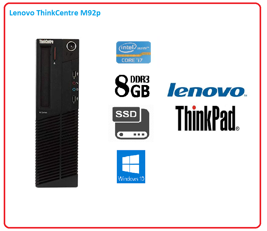 Máy bộ Lenovo Core I7 đáp ứng nhu cầu văn phòng, đồ họa nhẹ