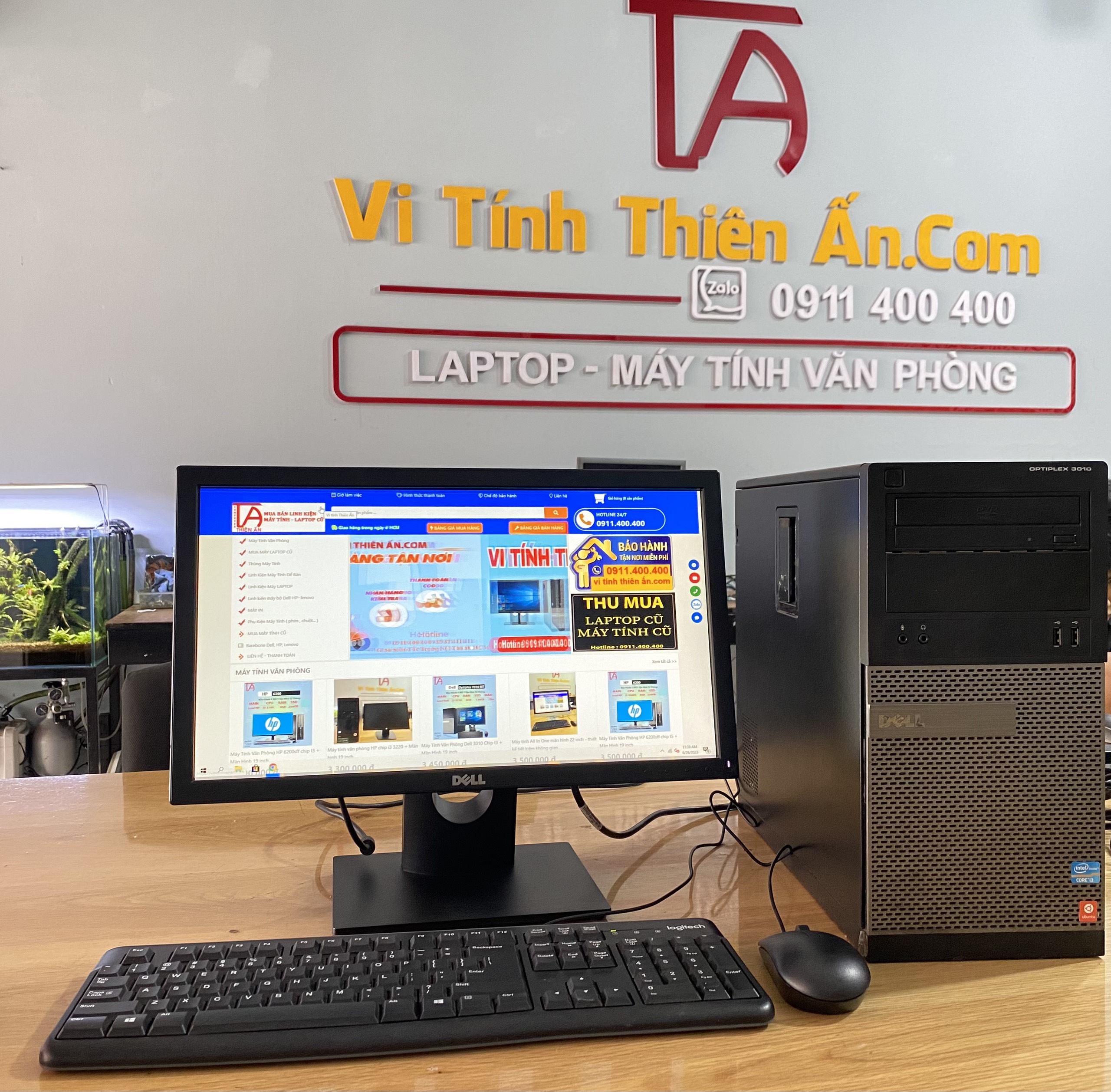 Máy tính để bàn All in One HP EliteOne 800 G3 i5 7500 RAM 8GB SSD 256GB