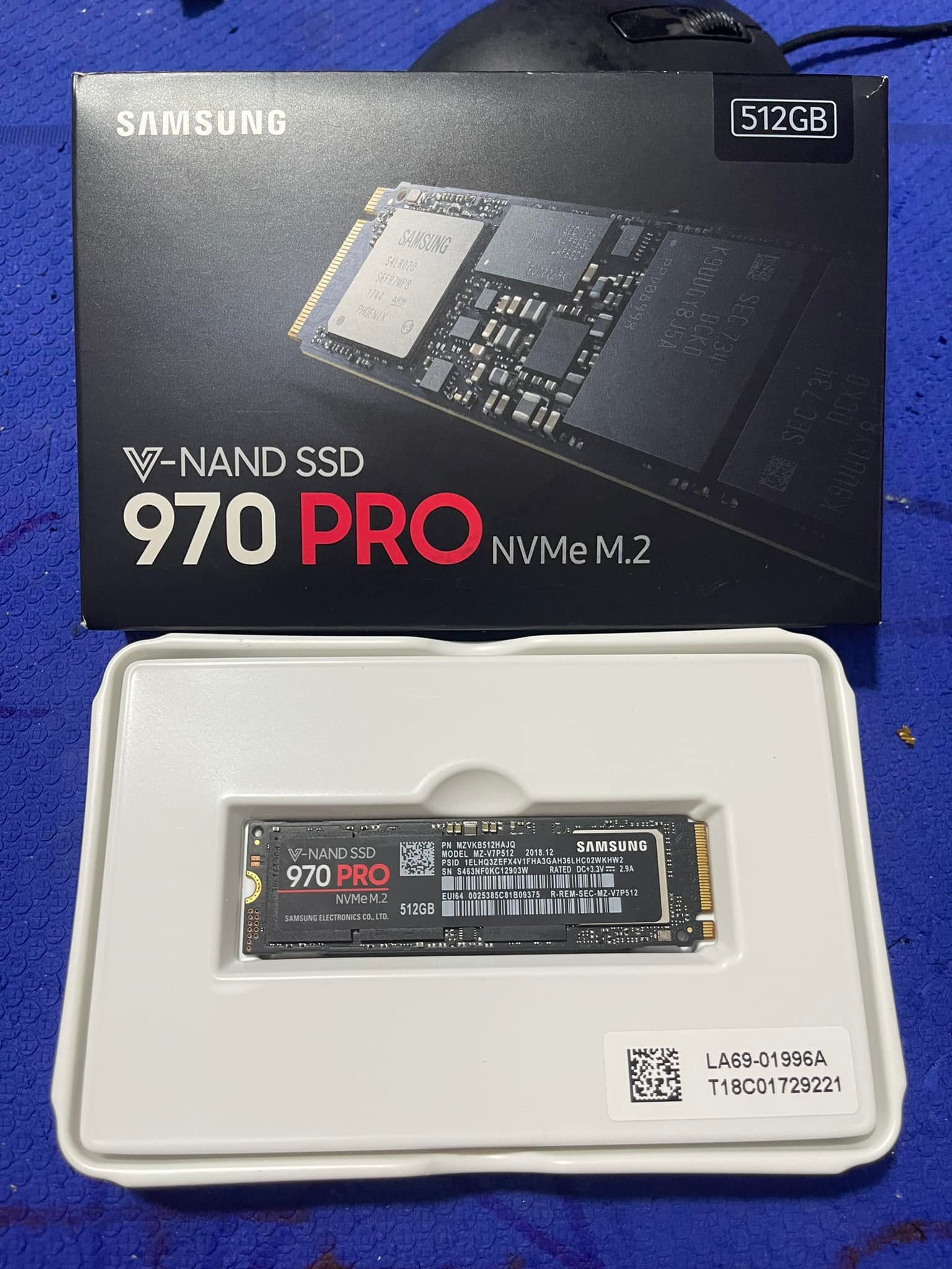 Samsung 970 Pro 512GB M2 Pcie Mz-V7P512Bw