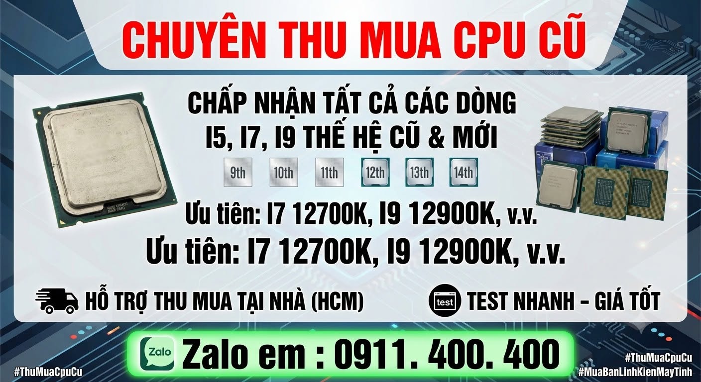 THU MUA CPU
