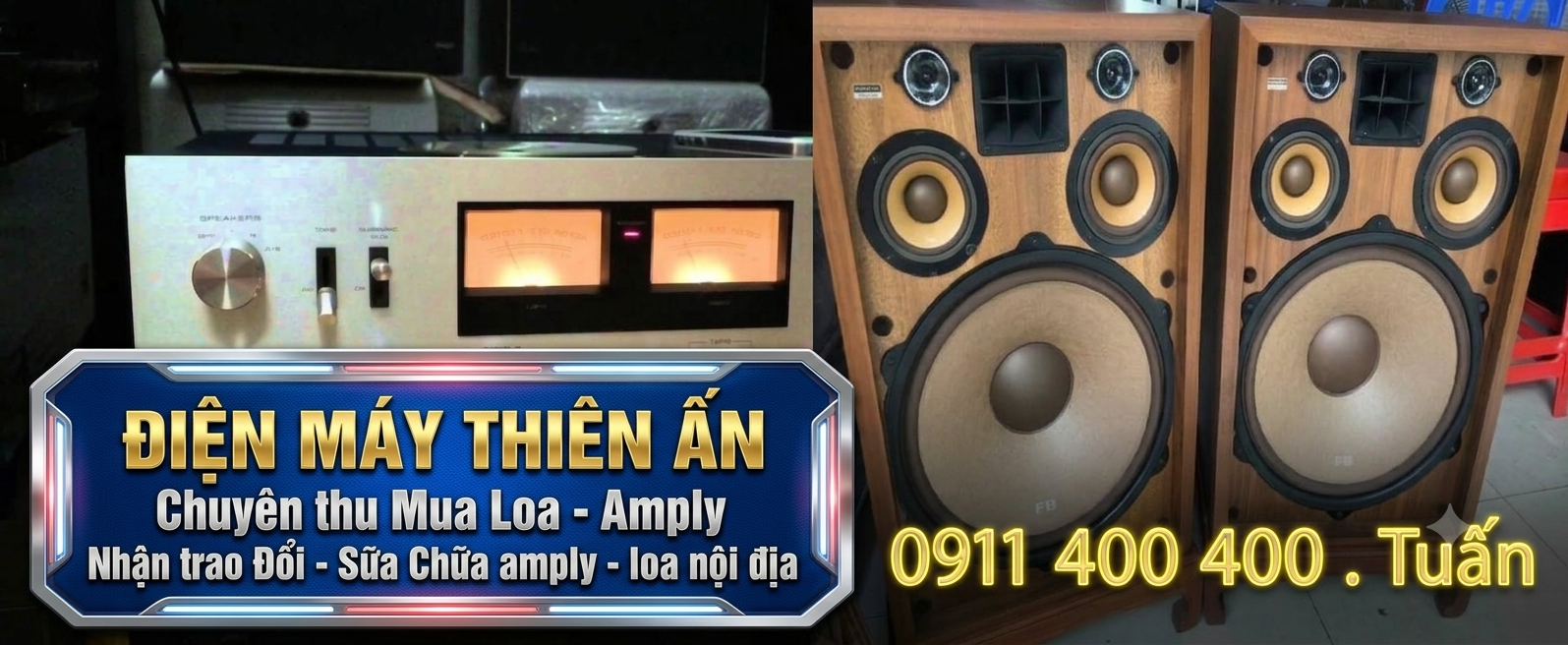 Thu Mua Amply Cũ giá cao tại HCM